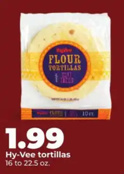 Hy-Vee Hy-Vee flour tortillas offer
