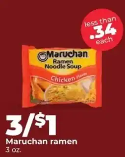 Hy-Vee Maruchan ramen offer
