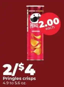Hy-Vee Pringles crisps offer