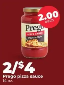Hy-Vee Prego pizza sauce offer