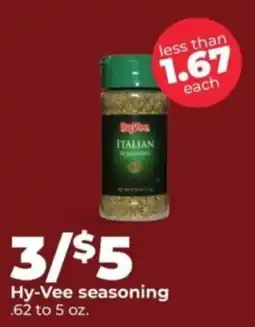 Hy-Vee Hy-Vee seasoning offer