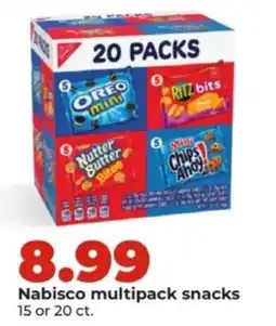Hy-Vee Nabisco multipack snacks offer