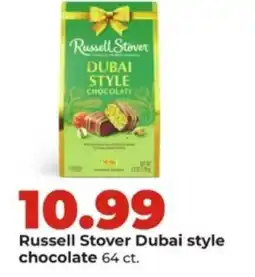 Hy-Vee Russell Stover dubai style chocolate offer
