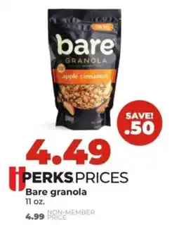 Hy-Vee Bare granola offer
