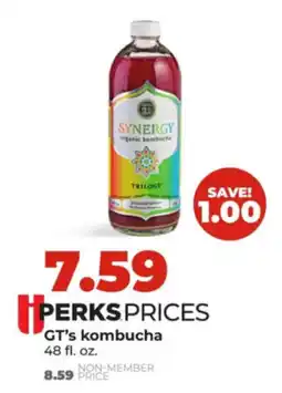 Hy-Vee Gt's kombucha offer