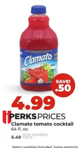 Hy-Vee Clamato tomato cocktail offer