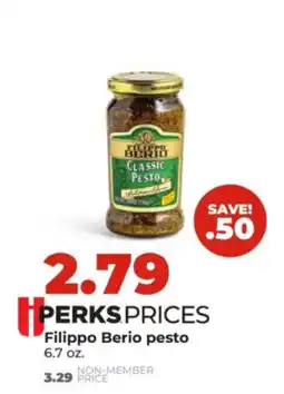 Hy-Vee Filippo Berio pesto offer