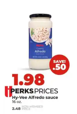 Hy-Vee Hy-Vee Alfredo sauce offer