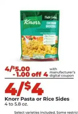 Hy-Vee Knorr Pasta or Rice Sides offer