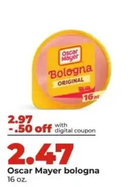 Hy-Vee Oscar Mayer bologna offer