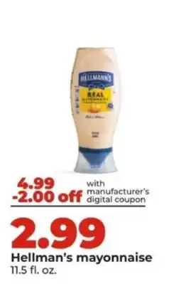 Hy-Vee Hellman's mayonnaise offer