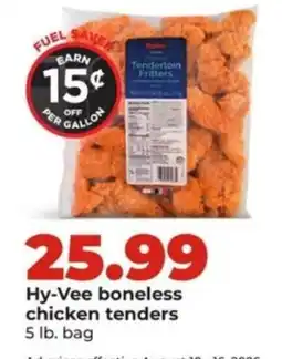 Hy-Vee Hy-Vee boneless chicken tenders offer