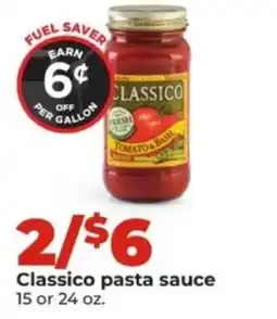Hy-Vee Classico pasta sauce offer