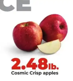 Hy-Vee Cosmic Crisp apples offer
