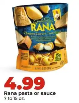 Hy-Vee Rana pasta or sauce offer