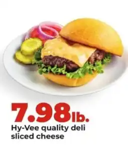 Hy-Vee Hy-Vee quality deli sliced cheese offer