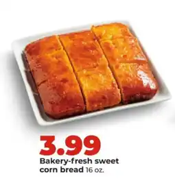 Hy-Vee Bakery-fresh sweet corn bread offer