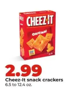 Hy-Vee Cheez-It snack crackers offer