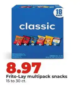 Hy-Vee Frito-Lay multipack snacks offer