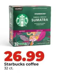 Hy-Vee Starbucks coffee offer