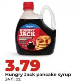 Hy-Vee Hungry Jack pancake syrup offer