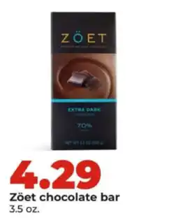 Hy-Vee Zoet chocolate bar offer
