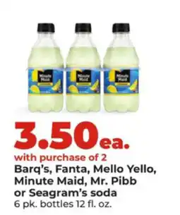 Hy-Vee Minute Maid soda offer