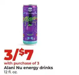 Hy-Vee Alani Nu energy drinks offer