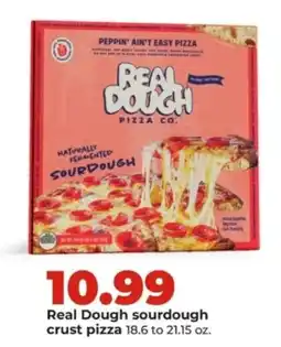 Hy-Vee Real Dough sourdough crust pizza offer