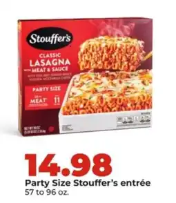 Hy-Vee Stouffer's classic lasagna with meat & sauce offer