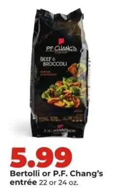 Hy-Vee Bertolli or P.F. Chang's entrée offer