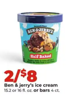 Hy-Vee Ben & jerry's ice cream offer