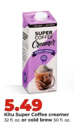 Hy-Vee Kitu Super Coffee creamer offer