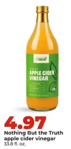 Hy-Vee Nothing But the Truth apple cider vinegar offer