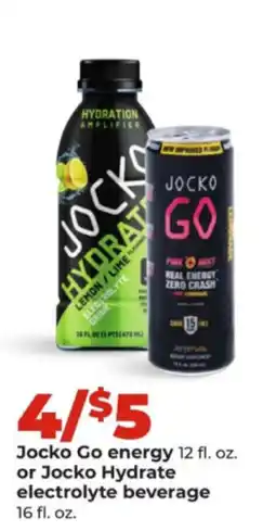 Hy-Vee Jocko Go energy offer
