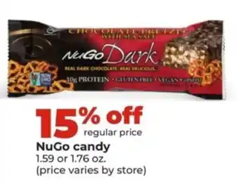 Hy-Vee NuGo candy offer