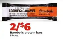 Hy-Vee Barebells protein bars offer