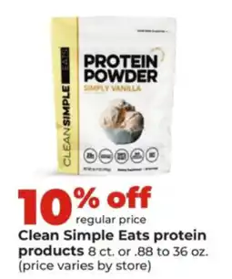 Hy-Vee Clean Simple Eats protein products offer