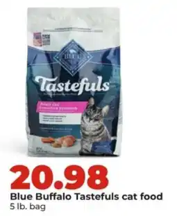 Hy-Vee Blue Buffalo Tastefuls cat food offer