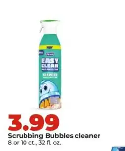Hy-Vee Scrubbing Bubbles cleaner offer