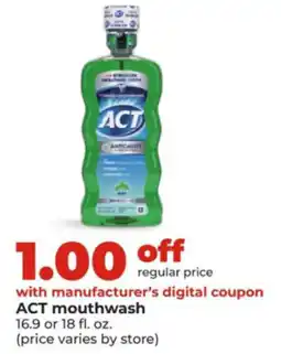 Hy-Vee Act mouthwash offer