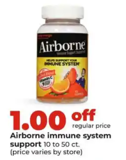 Hy-Vee Airborne immune system support offer