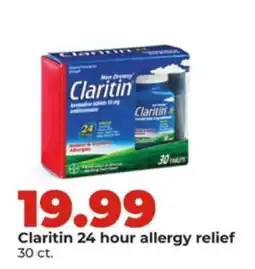 Hy-Vee Claritin 24 hour allergy relief offer