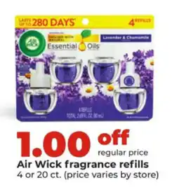 Hy-Vee Air Wick fragrance refills offer