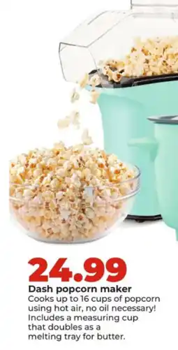 Hy-Vee Dash popcorn maker offer