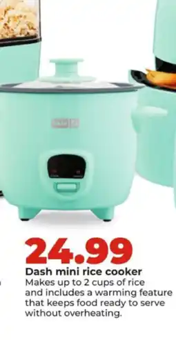 Hy-Vee Dash mini rice cooker offer