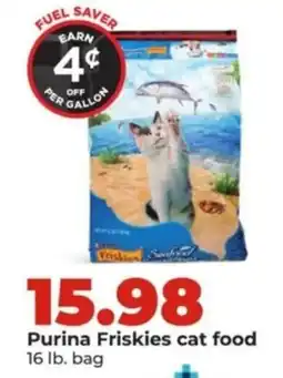 Hy-Vee Purina Friskies cat food offer