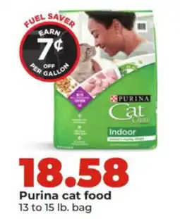 Hy-Vee Purina cat food offer