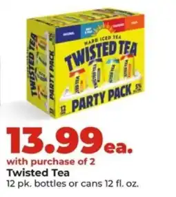 Hy-Vee Twisted Tea offer