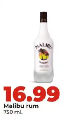 Hy-Vee Malibu rum offer